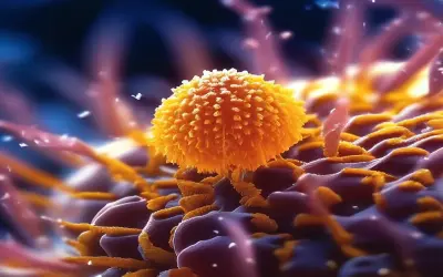 Khám phá cấu trúc rực rỡ của phấn hoa phóng to