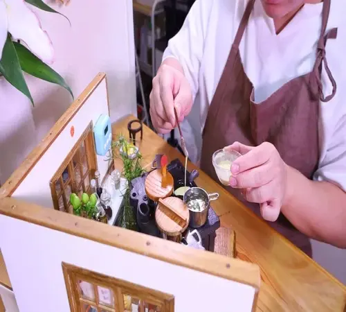 Nấu ăn tí hon sáng tạo với những món ăn mini hấp dẫn