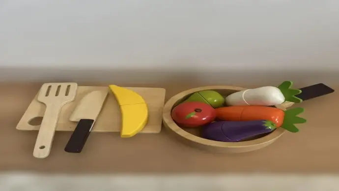 Phong cách sáng tạo từ dao thớt mini sắc bén cho món ăn mini