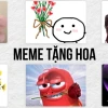 Khám phá thế giới meme tặng hoa: Hài hước, cute và bá đạo