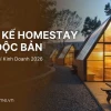 Mẫu Thiết Kế Homestay Nhà Vườn Đẹp Ấn Tượng và Ý Tưởng Độc Đáo Cho Năm 2026