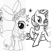 Khám Phá Thế Giới Tô Màu Pony Lấp Lánh Cho Bé Sáng Tạo