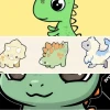 Tuyển tập ảnh chibi khủng long con đáng yêu đẹp nhất