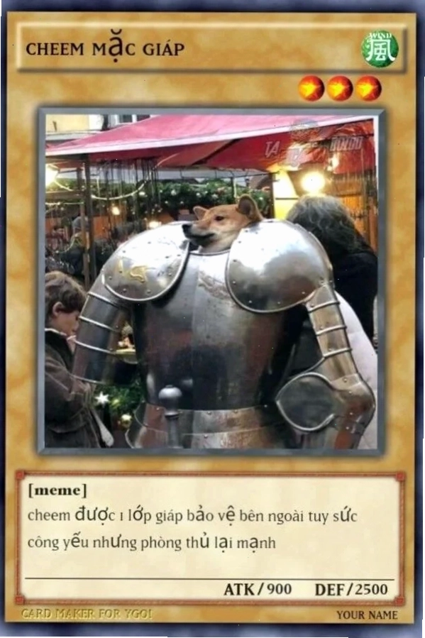 Bài meme Yugioh sáng tạo và hài hước