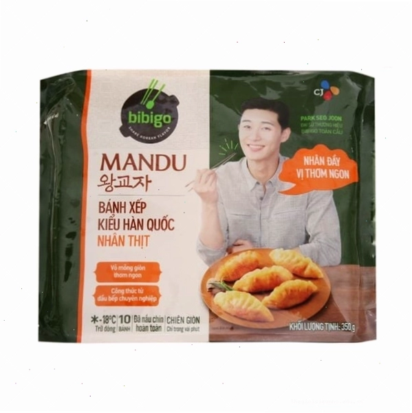 Bánh Mandu Bibigo nhân thịt CJ
