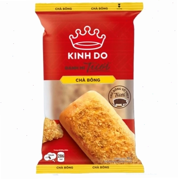 Bánh mì tươi Kinh Đô chà bông dai ngon
