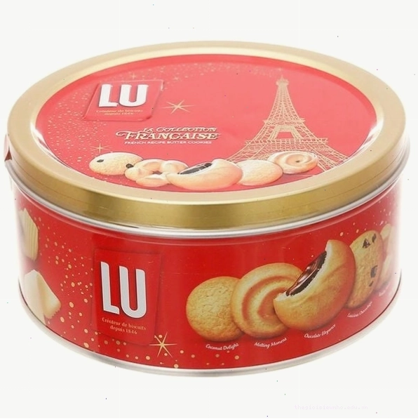 Bánh quy bơ thập cẩm LU giòn tan, thơm ngon