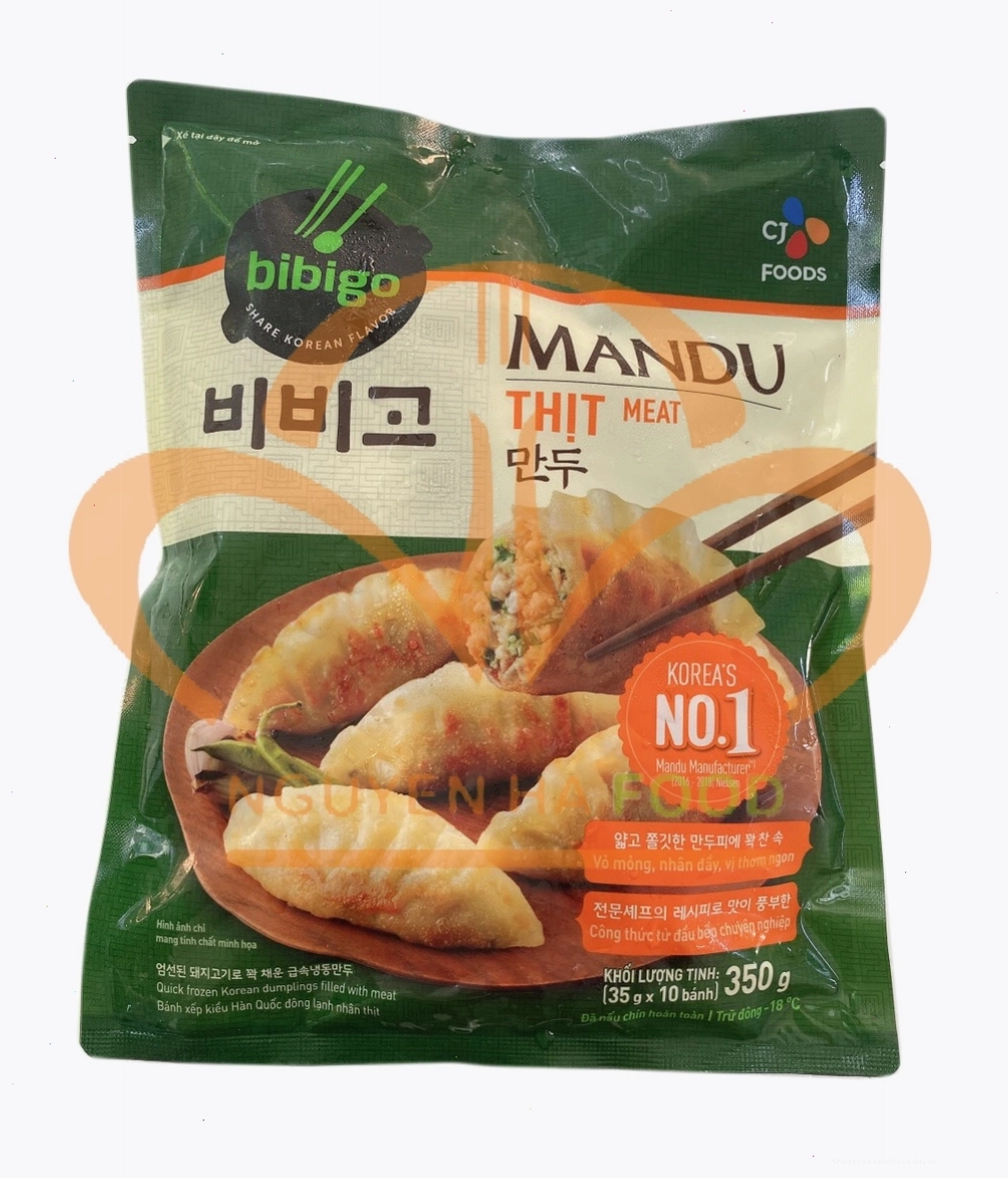 Bánh xếp kiểu Hàn Quốc Bibigo nhân thịt