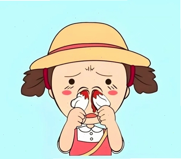 Bị xịt máu mũi meme