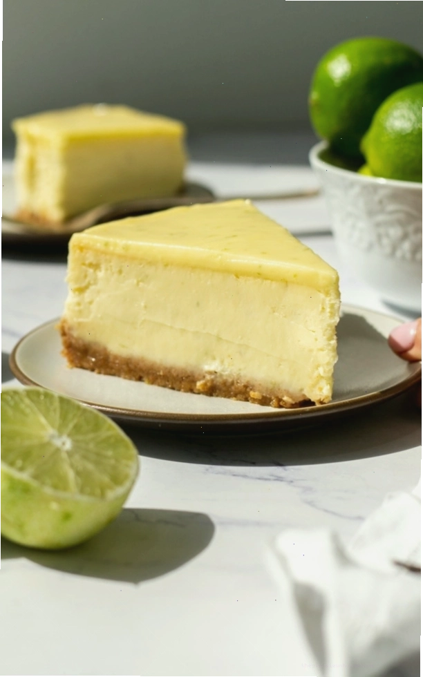 Cách làm bánh cheesecake chanh xanh chua thanh mát
