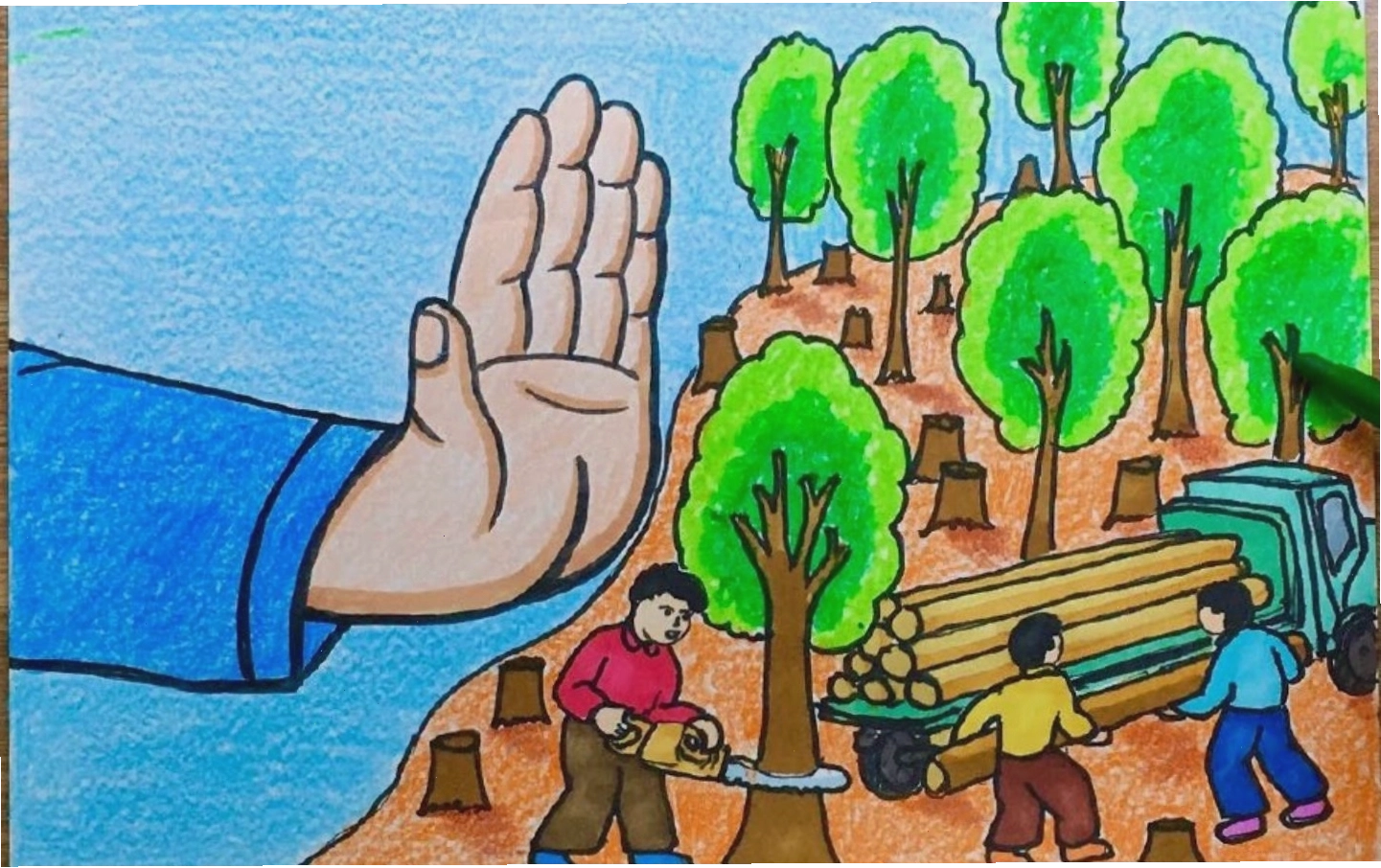 Chấm dứt hành động hủy hoại môi trường
