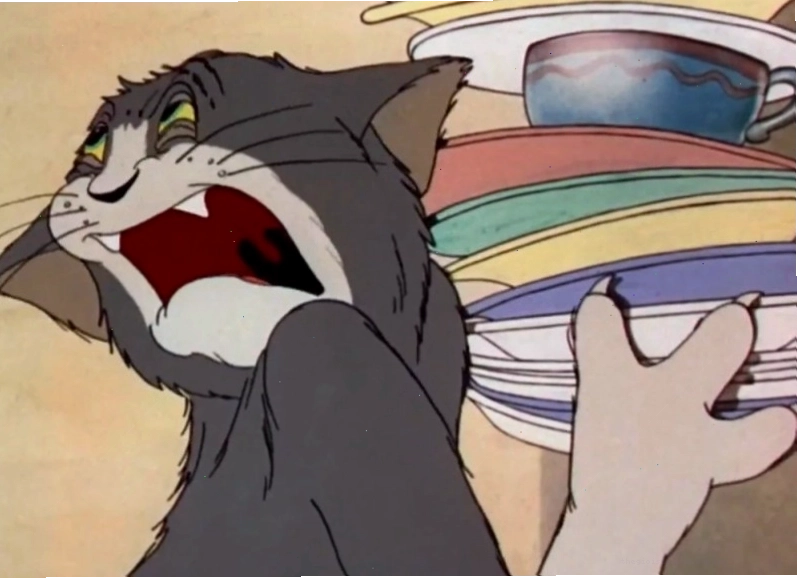 Create meme: meme of Tom and Jerry , Tom cat meme, tom's face