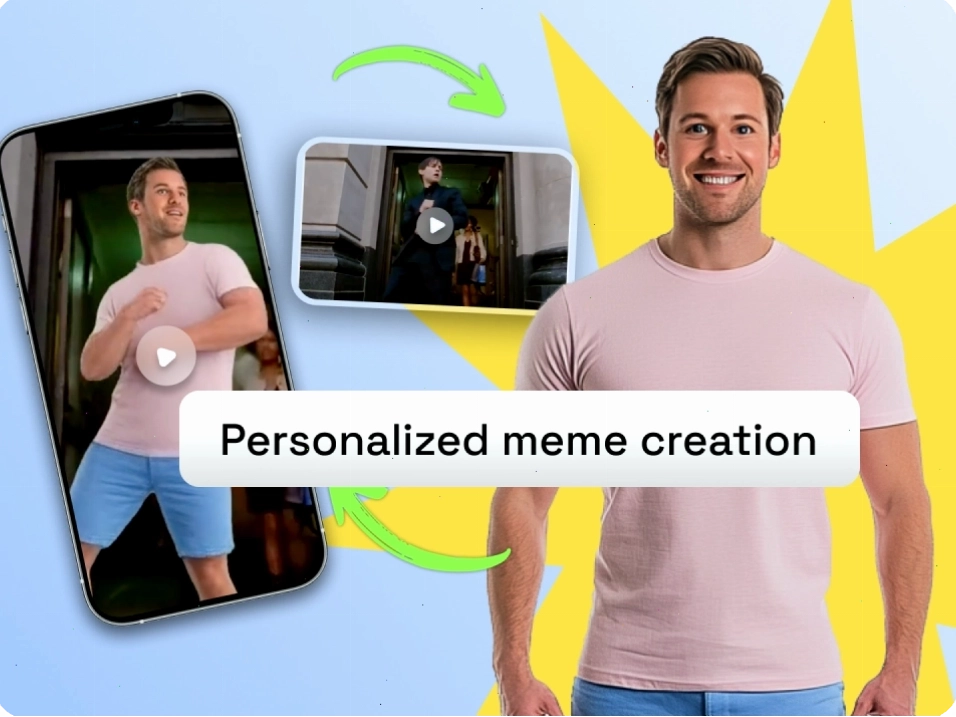 Giao diện chính của Meme Generator với các tùy chọn tạo meme