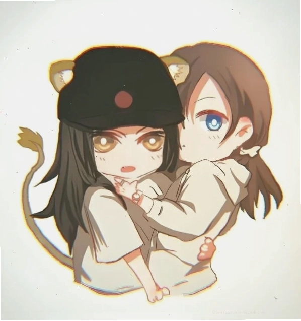 Hình ảnh anime ôm nhau tình tứ