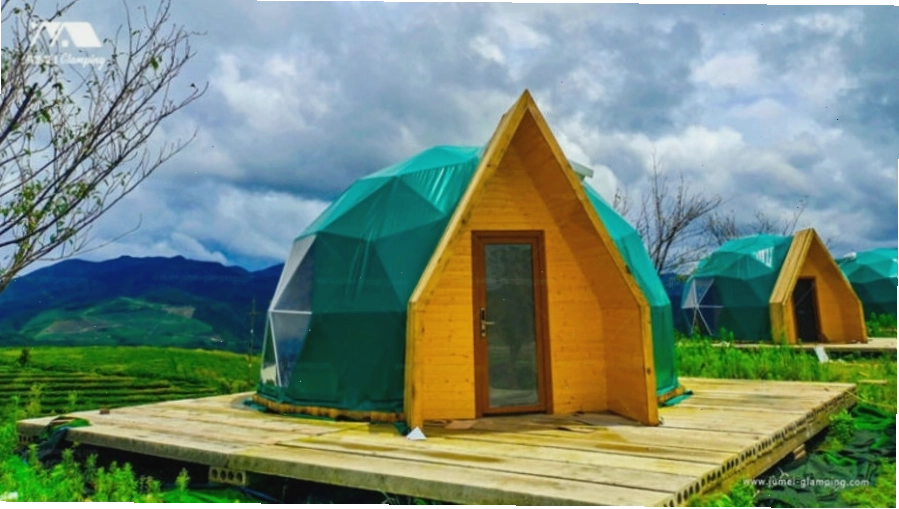 Homestay với màu sắc nổi bật giữa rừng cây