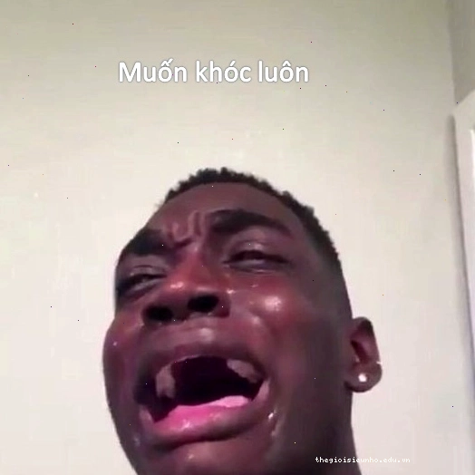 Meme anh da đen buồn với ánh mắt chất chứa tâm sự