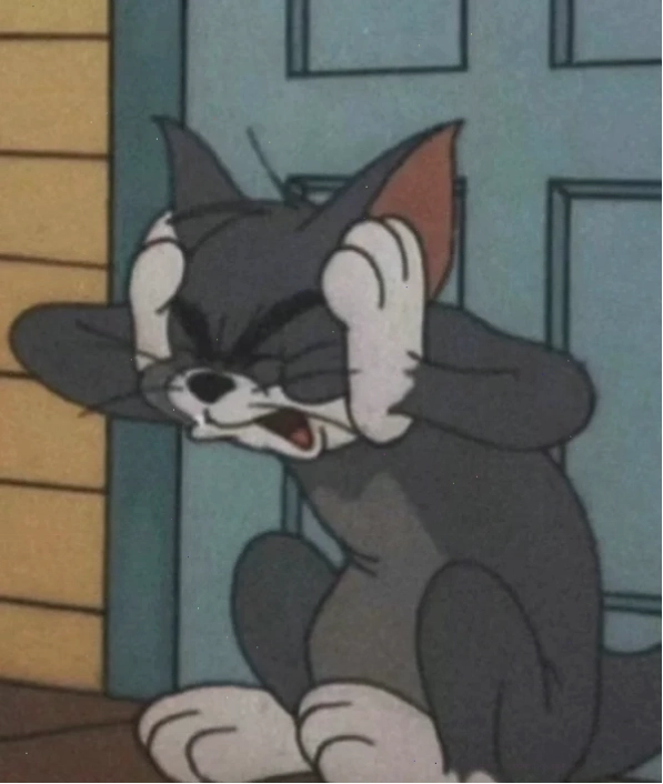 Meme đau đầu với chú chó suy tư