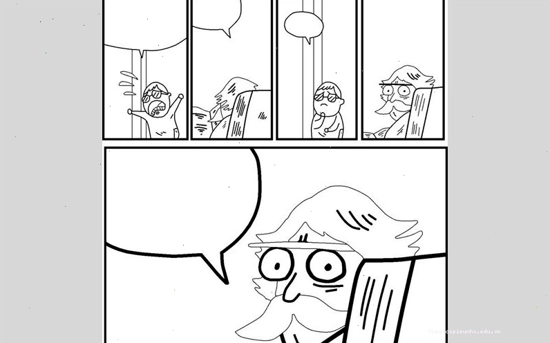 Meme gốc mô tả tình huống khó xử