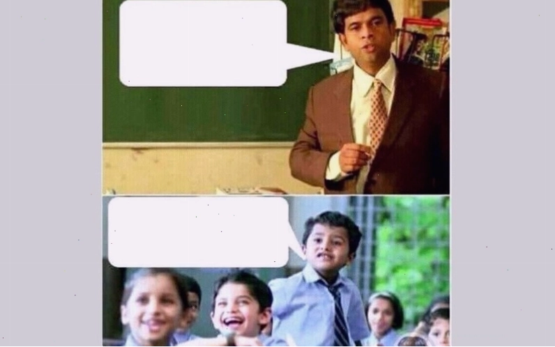 Meme gốc với ánh mắt thể hiện sự nghi ngờ