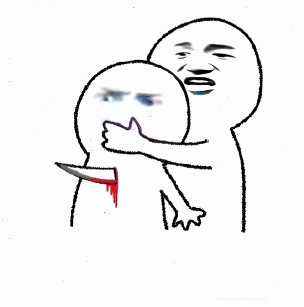 Meme mèo cầm dao đầy ẩn ý