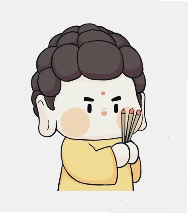 Meme mô phật thể hiện sự ngơ ngác