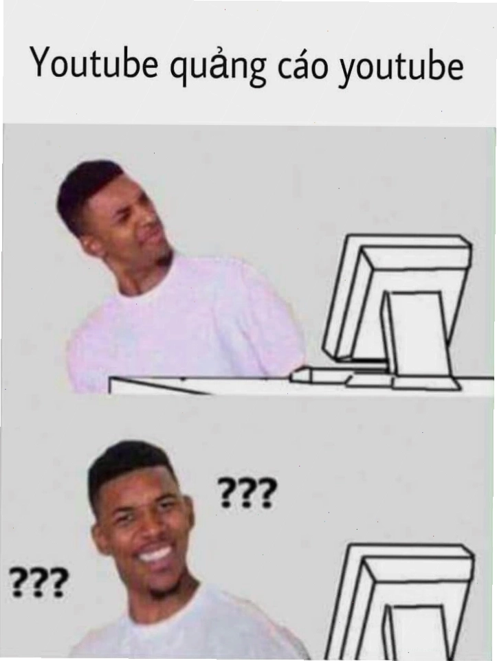 Meme người ôm đầu với nhiều ký hiệu toán học bay quanh