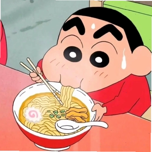 Meme Shin chỉ tay