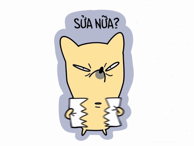 Meme "Sửa nữa" thể hiện sự mệt mỏi