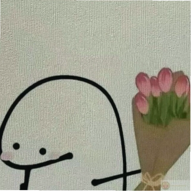 Meme tặng hoa tulip tạo vibe lãng mạn