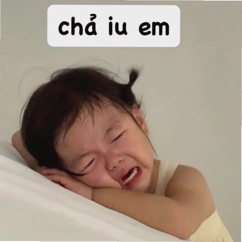 Meme tình yêu thể hiện tâm trạng nhớ nhung