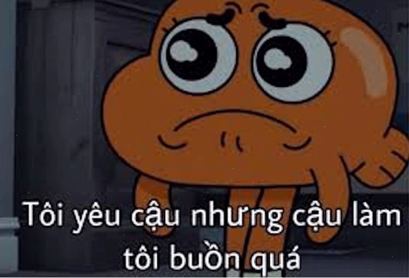 Meme tình yêu với cảm xúc hạnh phúc