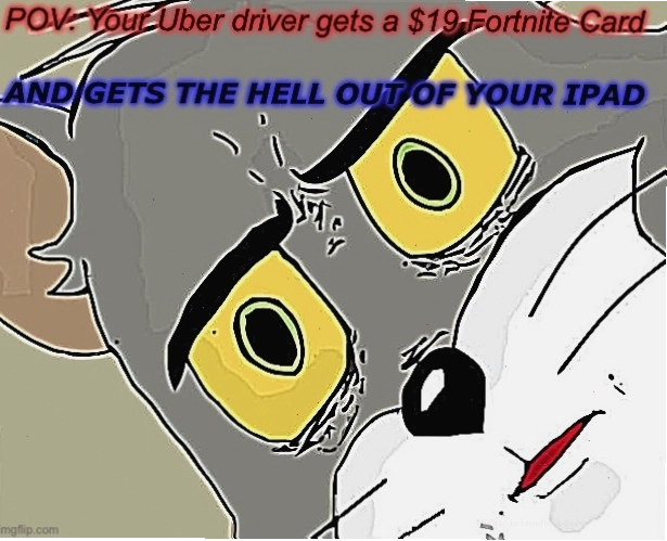 Meme Tom and Jerry với biểu cảm Unsettled Tom
