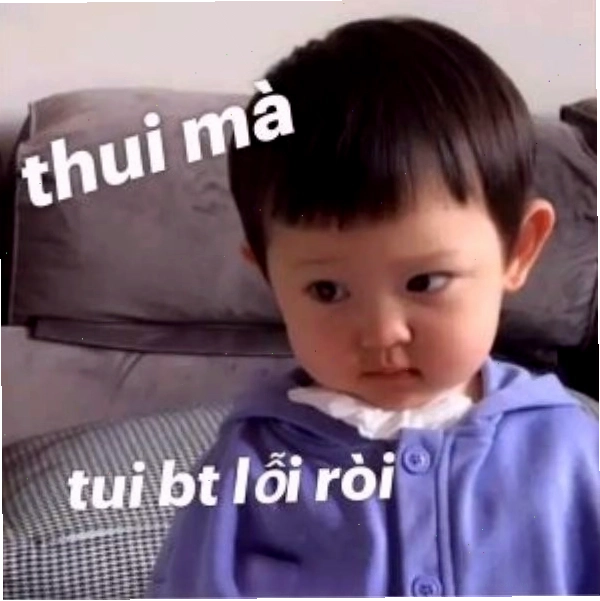 Meme xin chào tinh nghịch