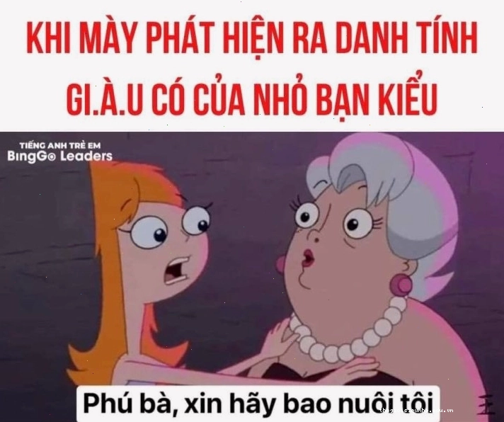 Minh họa meme phú bà phổ biến thu hút sự chú ý của cộng đồng mạng