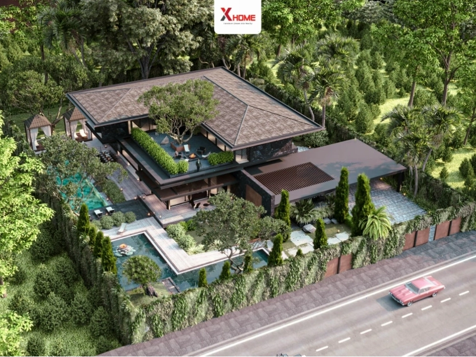 Mô hình biệt thự mini đẹp và tiện nghi