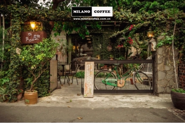 Mô hình cà phê sân vườn phong cách Vintage hoài cổ và ấm áp