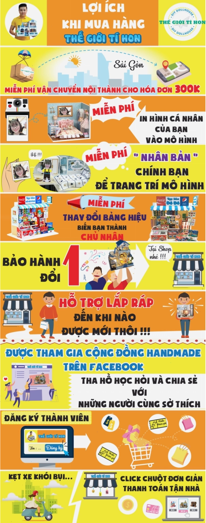 Mô hình nhà gỗ 3 gian truyền thống của Việt Nam