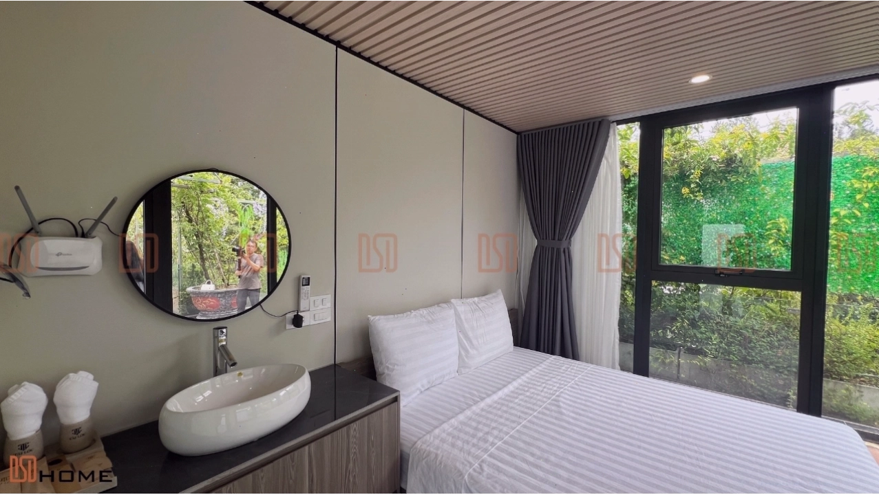 Mô hình nhà lắp ghép hiện đại, phù hợp làm second home