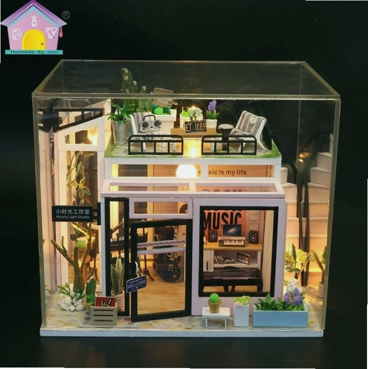 Mô hình nhà mini kiểu dáng hiện đại, sang trọng