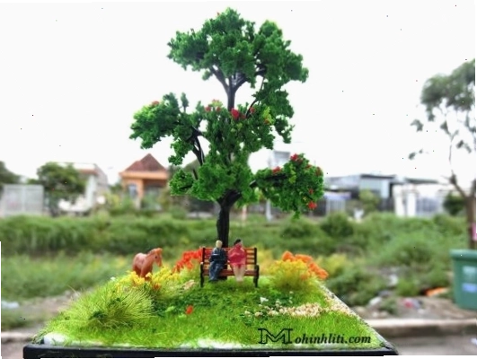 Mô hình trang trí nội thất theo cặp đôi