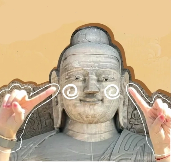 Mô phật meme hài hước tình huống