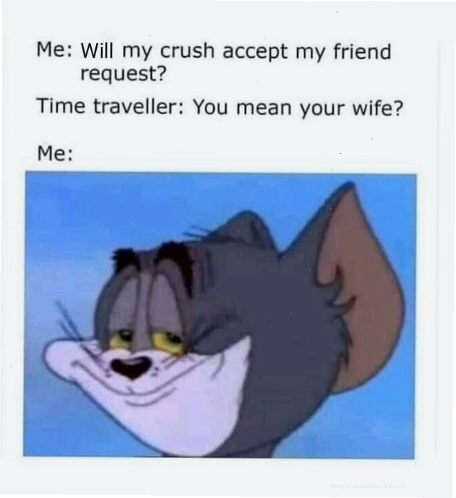 Một người bạn đang chia sẻ happy memes với người khác