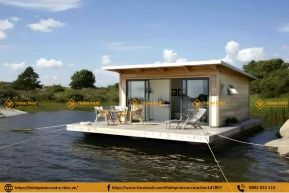Nhà nổi ứng dụng trong du lịch