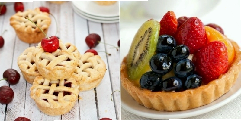 Phân biệt bánh pie và bánh tart đơn giản