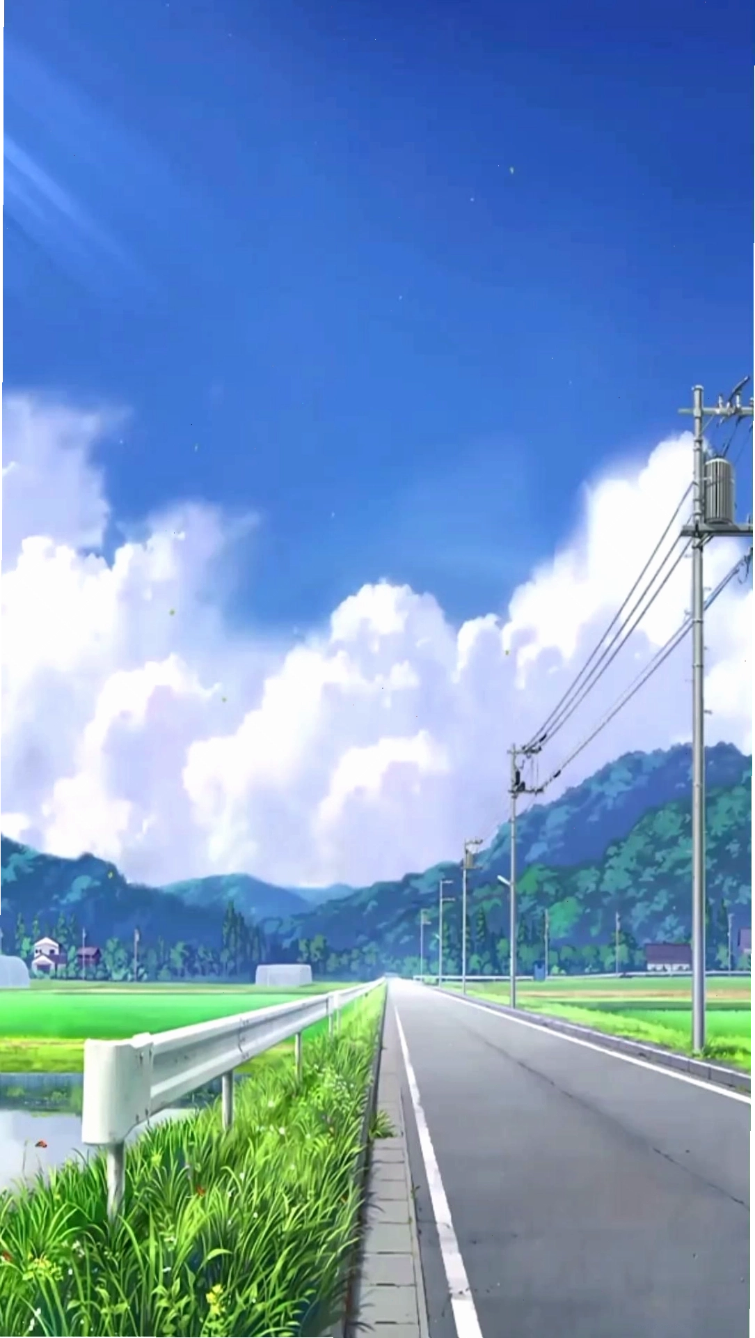 Phong cảnh anime đẹp mắt và huyền ảo