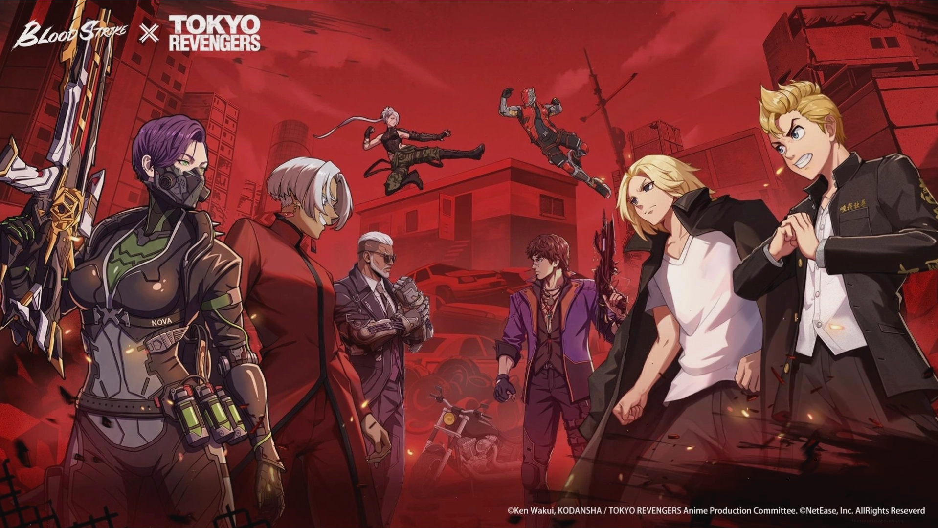 Sự kiện hợp tác Tokyo Revengers trong Blood Strike