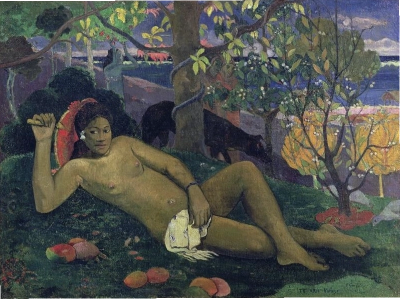 Te Arii Vahine, một tác phẩm khác của Gauguin