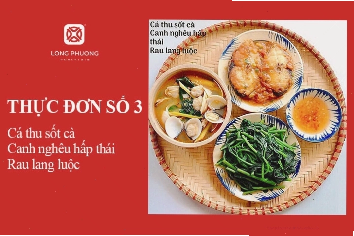 Thực đơn món ngon số 3 cho bữa cơm gia đình