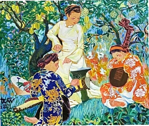 Tranh Khoảng Lặng Mùa Quả
