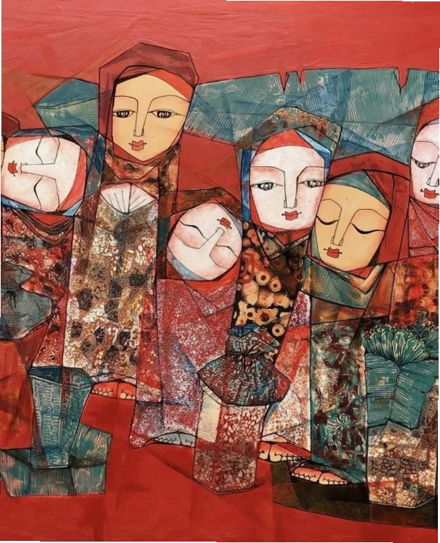 Tranh phong cảnh mùa xuân
